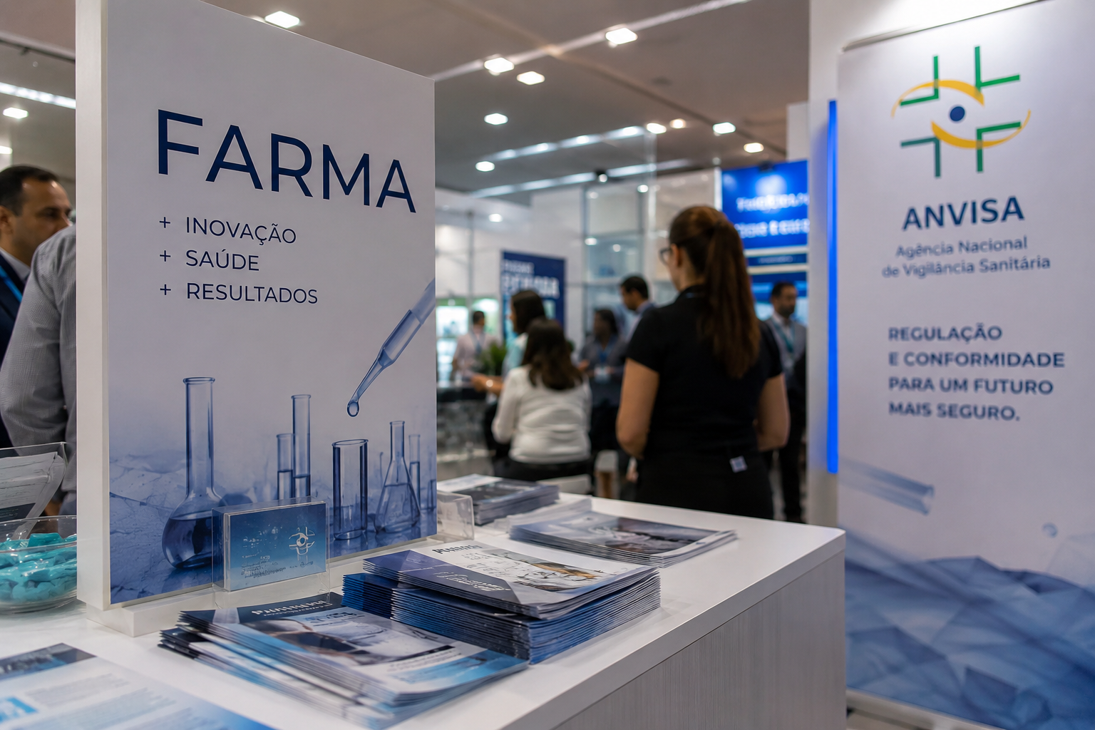 Estande farma e compliance ANVISA: o que a diretoria precisa saber antes de aprovar